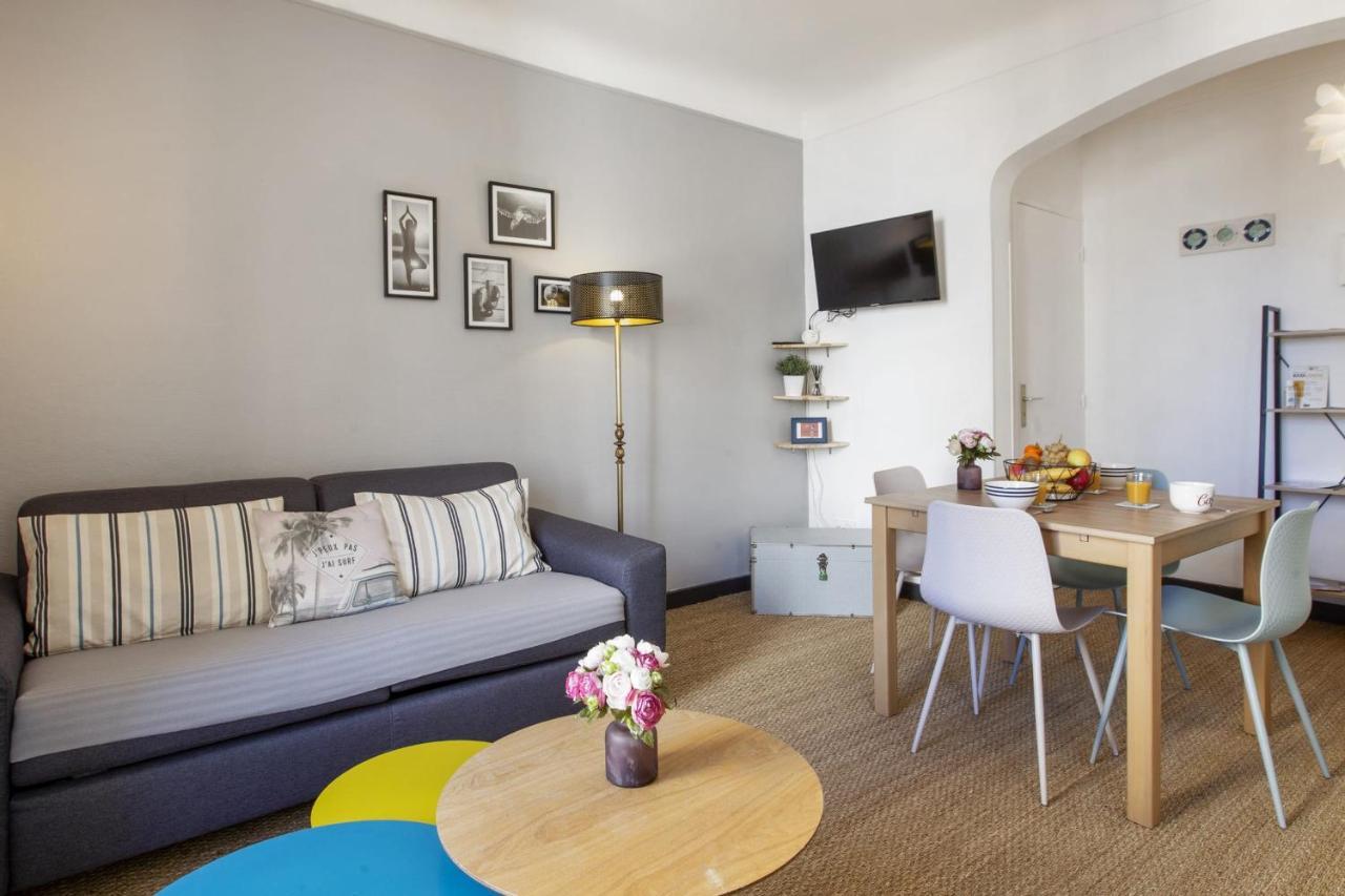 Апартаменты Charming 1Br At The Heart Of Biarritz 5 Min Walking To The Beach - Welkeys Экстерьер фото